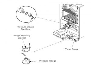 pressure gauge 71